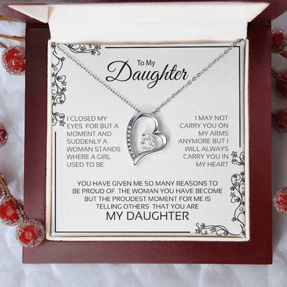 My Daughter| Proudest Moment - Forever Love Necklace