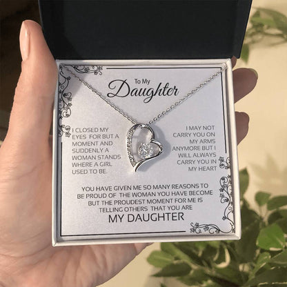 My Daughter| Proudest Moment - Forever Love Necklace