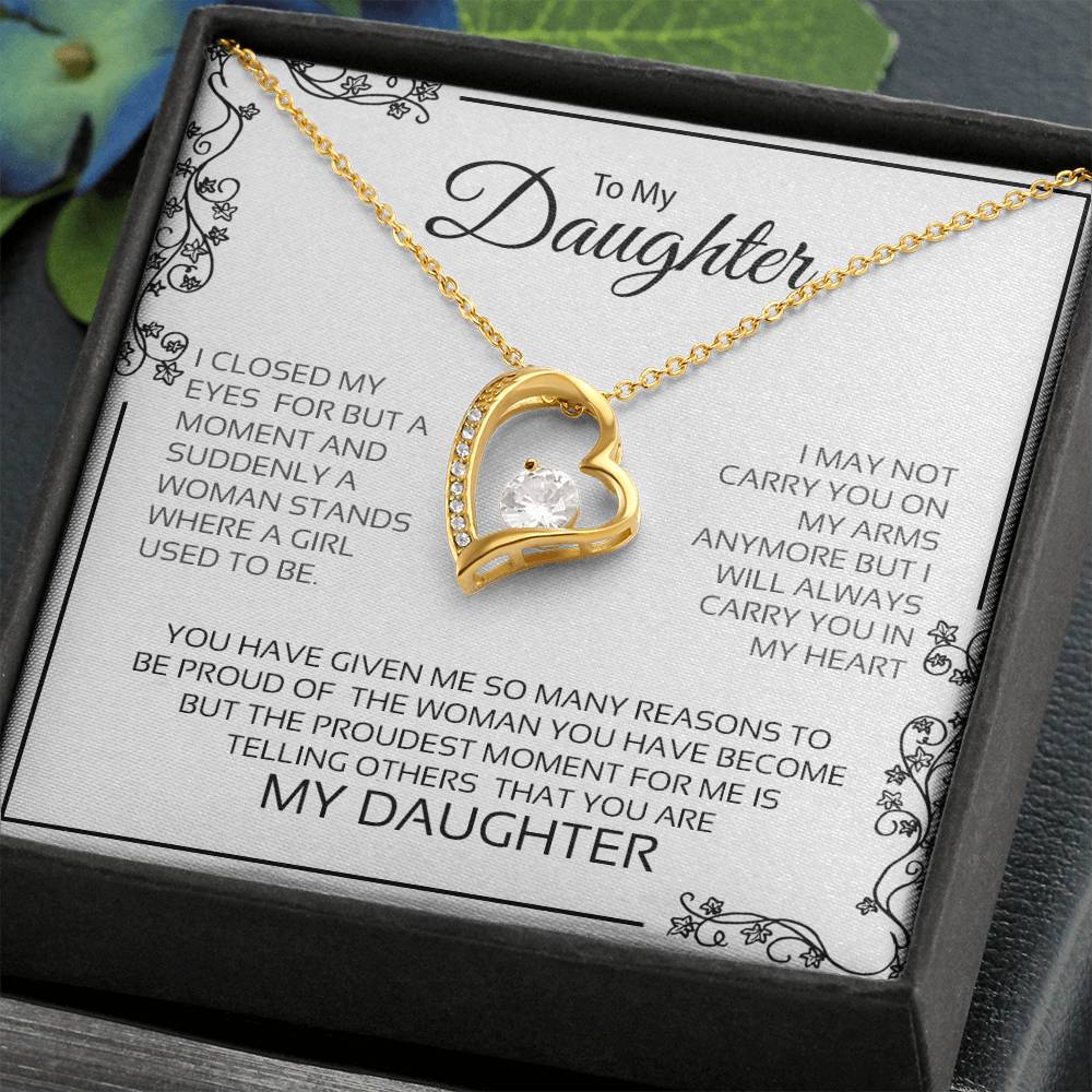 My Daughter| Proudest Moment - Forever Love Necklace